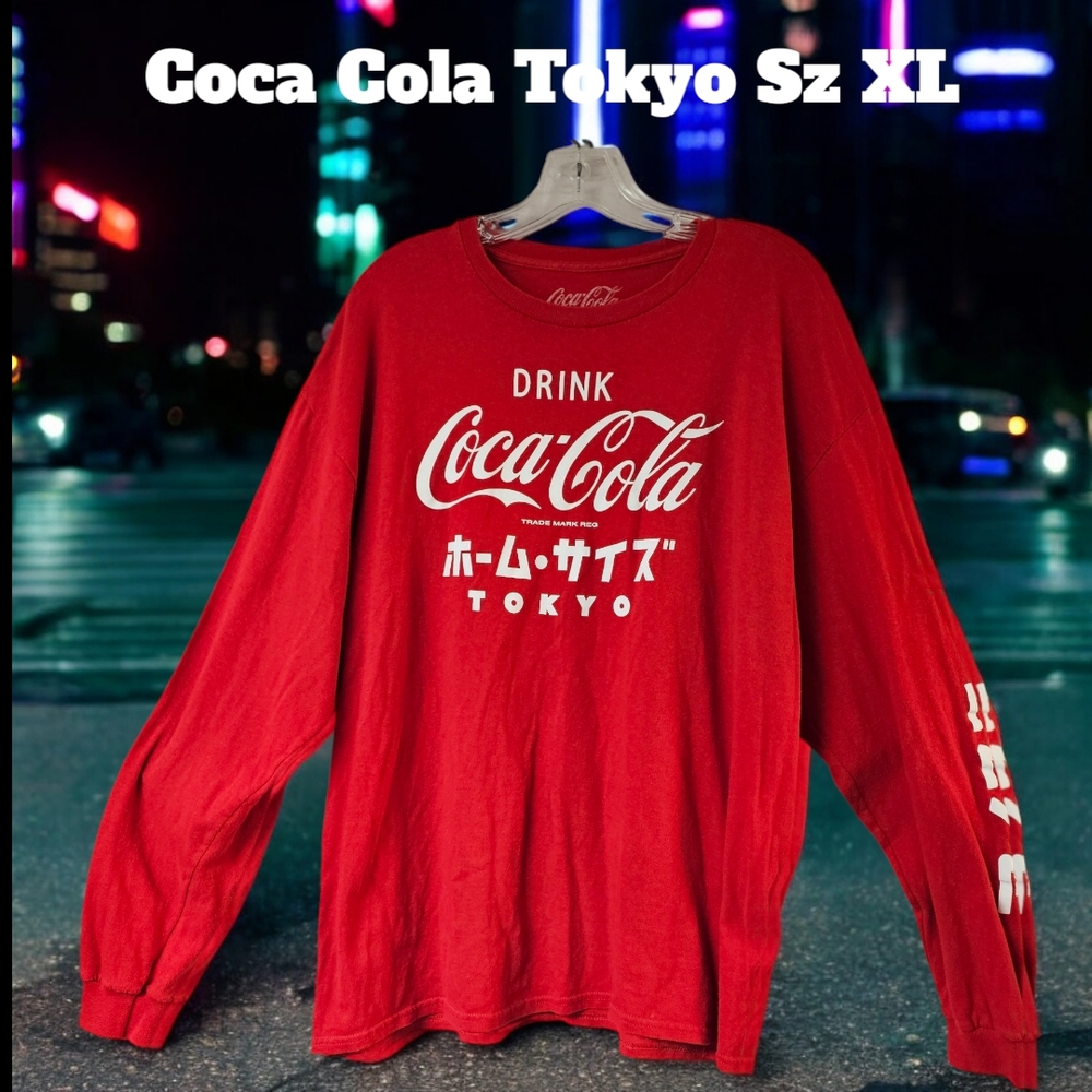 Coca Cola Tokyo Ls Shirt Sz XL